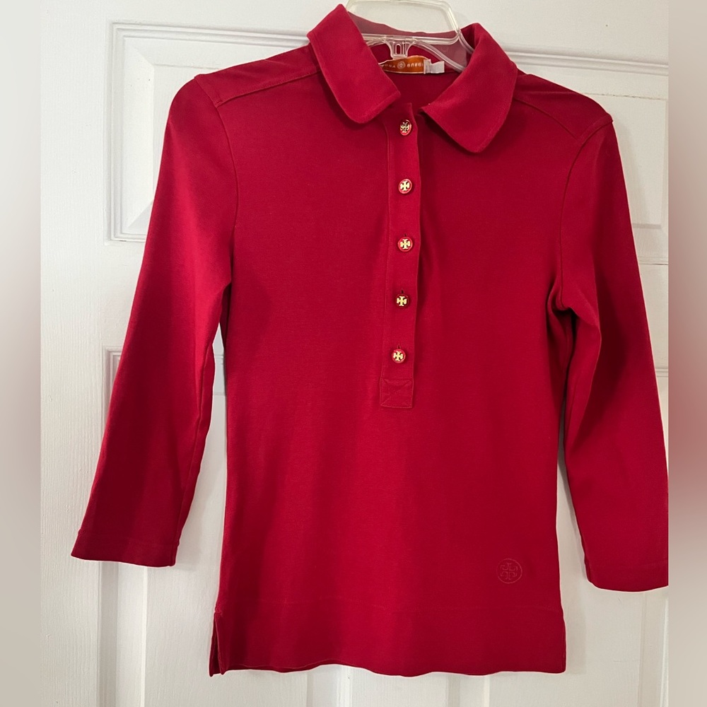 Tory Burch 100% cotton 3/4 sleeve